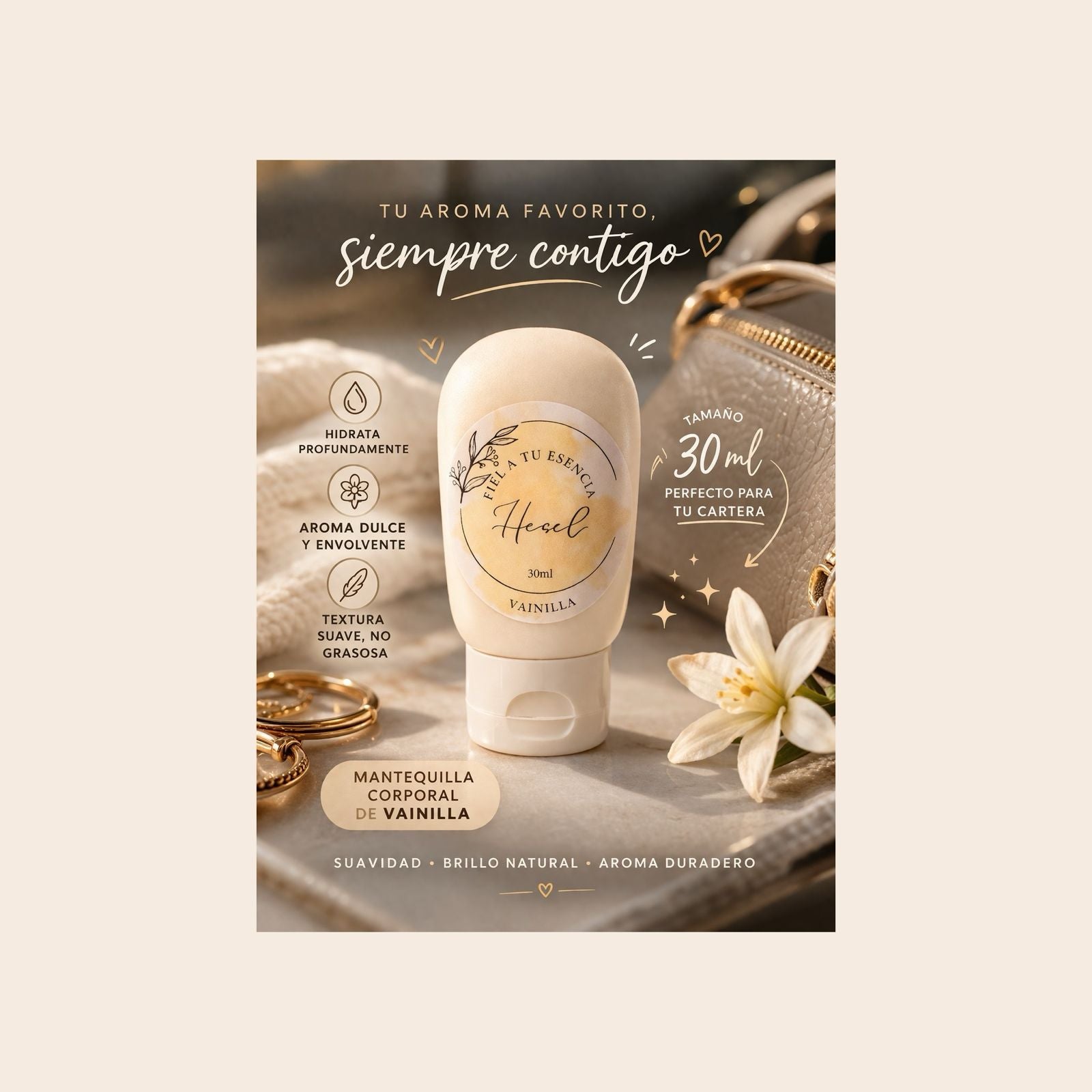 Mantequilla corporal vainilla x30ml