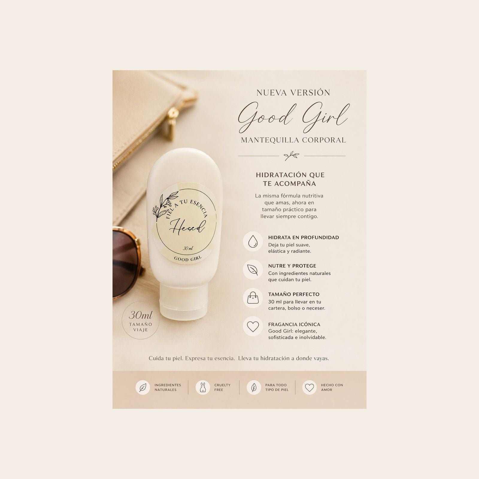 Mantequilla corporal good girl x30ml